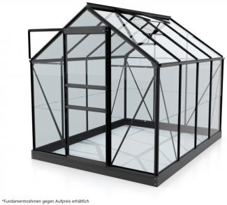 Vitavia Gewächshaus Venus 5000, ESG 3mm, schwarz