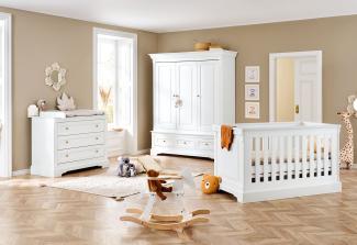 Pinolino Limited Edition -Kinderzimmer Babyzimmer set „Emilia Gold” breit groß 3-teilig Set