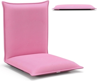 KOMFOTTEU Bodenkissen Bodenstuhl, mit 6-stufig Verstellbarer Rückenlehne