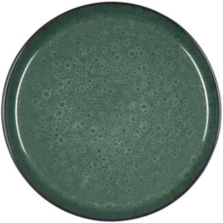 Bitz Speiseteller schwarz / grün 27 cm