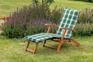 MERXX Gartensessel Deckchair (Set, 2-St, 1x Sessel, 1x Auflage), inkl. Wendeauflage