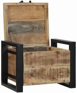 vidaXL Aufbewahrungstruhen Braun 40 x 30 x 30 cm Massivholz Mango 4015969