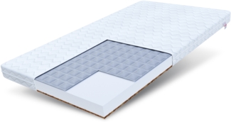 Matratze 90x200 cm Kaltschaum BABY COMFORT H2 H3 9 cm Babymatratze Schaum Kokos Buchweizen