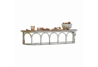 Mirabeau Wandregal Wandregal Espèche antikweiß/braun