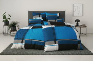 my home Bettwäsche NINA, in verschiedenen Qualitäten, Linon, 2 teilig, in den Größen: 135x200 oder 155x220 cm