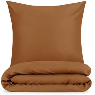 Blumtal Bettwäsche, 6 - Hellbraun, 200x220 cm + 2 x 40 x 80 cm