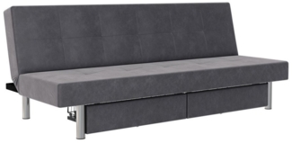 loft24 Schlafsofa Erica, Sofa, Couch mit Stauraum, Microfaser Bezug, Breite 190 cm