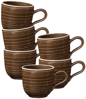 Seltmann Weiden Terra Espressotasse 0,09 l erdbraun 6er Set - DS