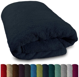 Lanudo Badetücher Lanudo® Saunahandtuch "Pure Line" 80x200 cm div. Farben, 100% Baumwolle (1-St)