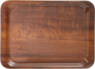 Contacto Tablett 61x43 cm Nussbaum Dekor