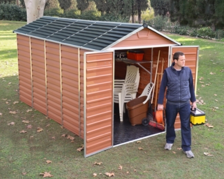 Palram - Canopia Kunststoff Gerätehaus Skylight