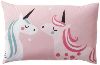 vertbaudet Bettbezug Mädchen Bettwäsche-Set EINHÖRNER