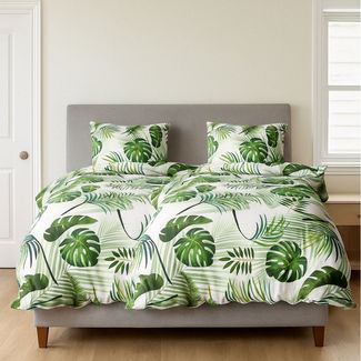 ZIRVEHOME Bettwäsche Bettwäsche, Microfaser, 4 teilig, Bettwäsche 135x200 cm Bügelfrei, Pflegeleicht, Atmungsaktiv