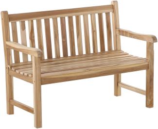 Gartenbank Teak-Holz 120 cm 2 Sitzer JAVA 51901291