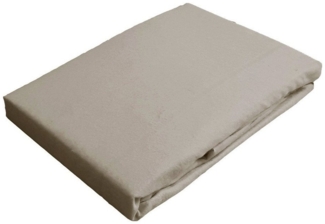 Casa Colori Spannbettlaken Jersey 180x200 cm aus 100% Baumwolle, Baumwolle, Gummizug: rundum, (1 Stück), robust & pflegeleicht