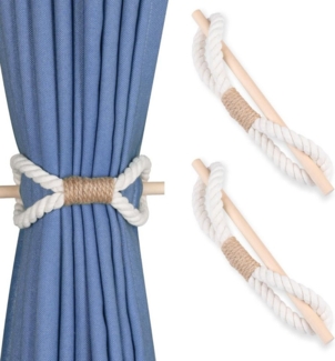 BYSURE Raffhalter, (2-tlg), 2 4 Stück Boho-Vorhang-Raffhalter