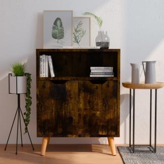 vidaXL Sideboard Räuchereiche 60x30x72 cm Holzwerkstoff 326830