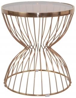 Beistelltisch rosegold "Fox"