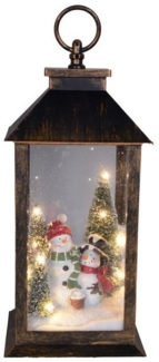 Trend Line LED-Christbaumkerzen TrendLine LED Laterne Schneemann 34 x 14 cm