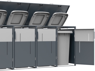 Westmann Tonus 7 | Metall Mülltonnenbox 7er |