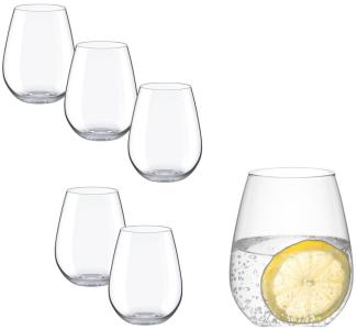 Rona Wasserglas Wine Solution 6er Set 350ml stilvolles Wasserglas