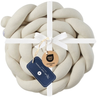 Nordic Coast Company Nestchenschlange XXL Bettschlange geflochten, Baby-Bettumrandung - Fallschutz, (Vielseitig für Babybetten, Kinder- u. Jugendbetten), höher, als andere Modelle und mitwachsend für jedes Alter