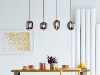 Hängeleuchte Esszimmer Pendelleuchte Wohnzimmer Hängelampe Glas 15345-4MM