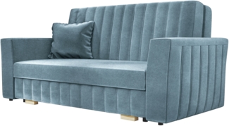 Mirjan24 'Viva Glam II' Schlafsofa, Blau, 85 x 98 x 160 cm