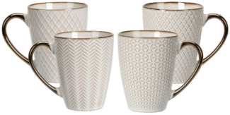 Annastore Latte-Macchiato-Tasse 4-tlg. Set Kaffeetassen - Cappuccino Tasse - Latte-Macchiato Tasse