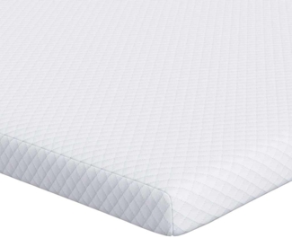 vidaXL Matratzenpads Weiß 160 x 200 cm 100% Polyester Jacquardstoff 4106228