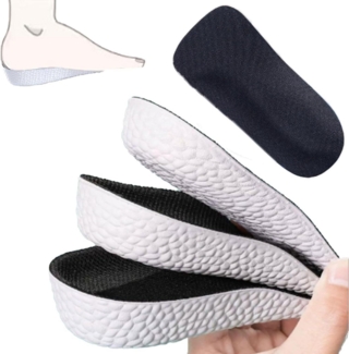 SOLO ACTFIT Schuheinlagen Höhen-Erhöhung Memory Foam Einlegesohlen