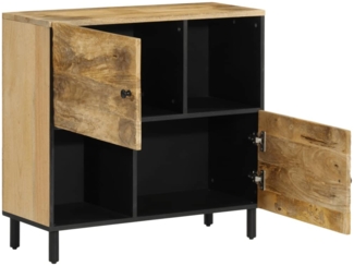 vidaXL Beistellschrank 80x33x75 cm Massivholz Mango 356918