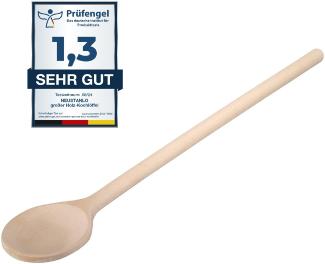 Neustanlo | XXL Kochlöffel | 80 cm Länge | aus robustem Holz | ideal für großes Kochgeschirr | langlebig & hitzebeständig | natürlich und umweltfreundlich