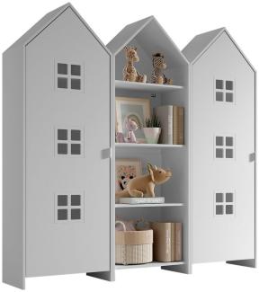 Schrank Casami Bruges 37 x 172,8 x 171,3 cm MDF Weiß