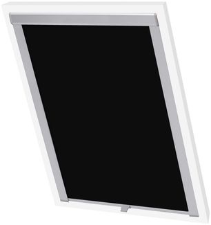 vidaXL Verdunkelungsrollo Schwarz C04 131294