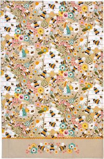 Ulster Weavers Geschirrtuch Bee Keeper, (Set, 1-tlg, 1-teilig), 100% Baumwolle 48x74 cm Küchentuch