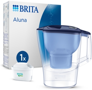 Brita Wasserfilter-Kanne Aluna blau 2,4 l Füllmenge