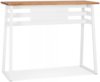 Hoher Stehtisch NIKI | 150 x 60 x 105,5 cm | Bartisch Holz, Metall | Hoher Stehtisch Kadima Design