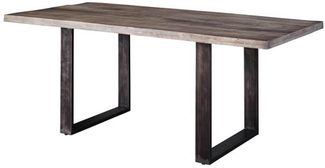 Esstisch Mango 170x90x76 grau lackiert HEAVY INDUSTRY #100