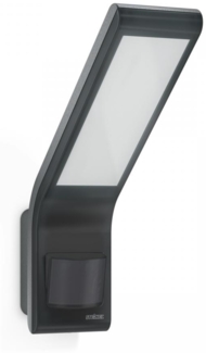 Steinel LED-Außenstrahler XLED slim S anthrazit, 160° Infrarot-Sensor, 648 lm, 7,2 W, 3000 K warmweiß