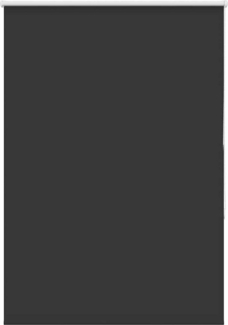 Rollo Verdunkelungsrollo Schwarz 105x150 cm Stoffbreite 100,7 cm, vidaXL