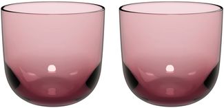 like. by Villeroy & Boch Like Glass Wasserglas 280 ml 2er Set Grape