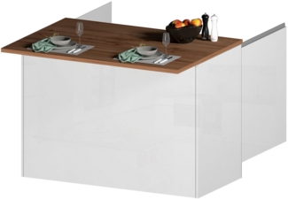 KOCHSTATION Kücheninsel KS-Sole, Breite 125 cm, mit 2 Türen