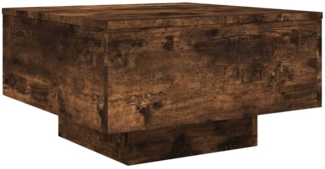 Couchtisch, Sofatisch Räuchereiche 55 x 55 x 31 cm Holzwerkstoff