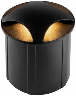 Maytoni Biscotti LED Außen-Einbauleuchte Schwarz IP65