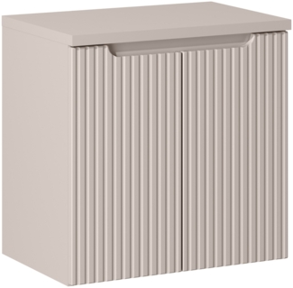 Waschtischunterschrank 60cm, kaschmir, NEWPORT-56-CASHMERE