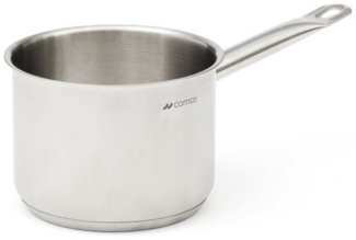 COMAS 12161 Hoher Stieltopf ohne Deckel MAGNA EXPERT Edelstahl Ø 16 cm / Stielkasserolle / Gastro