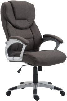 CLP Bürostuhl Texas Stoff drehbar und stufenlos verstellbar,dunkelgrau