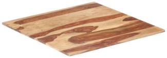 vidaXL Tischplatte Massivholz Palisander 15-16 mm 70×70 cm 285984