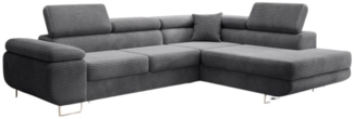 Luxusbetten24 Schlafsofa Designer Sofa Aston, mit Schlaf- und Klappfunktion